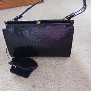 Vintage Crock Handbag Purse